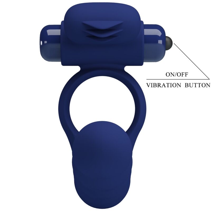 Ajmal Vibrationsring mit blauem Plug
