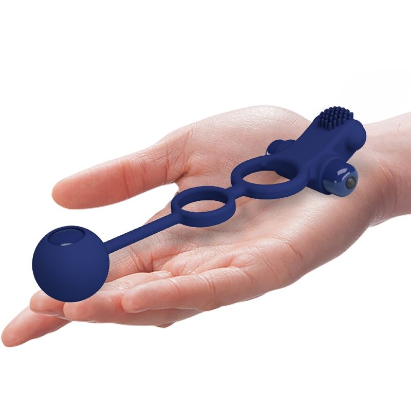 Remington Doppel-Vibrationsring mit blauem Plug