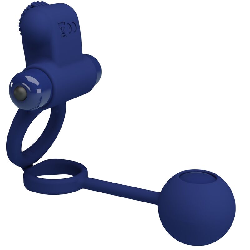 Remington Doppel-Vibrationsring mit blauem Plug