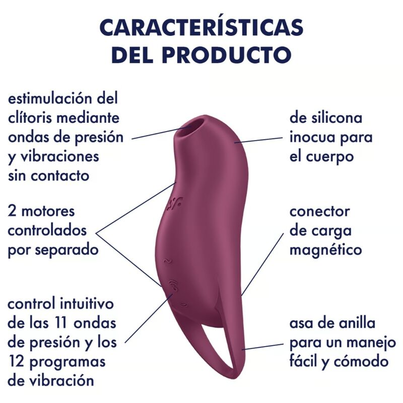 Pocket Pro 1 Garnet Klitorisstimulator