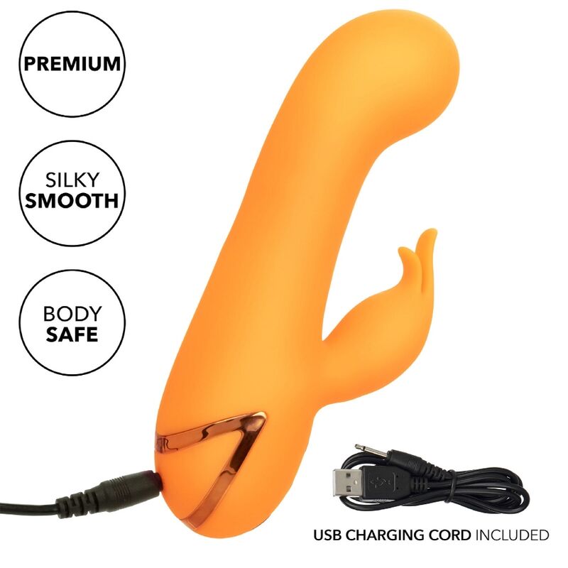 Montecito Muse Orange Rabbit Vibrator von California Dreaming