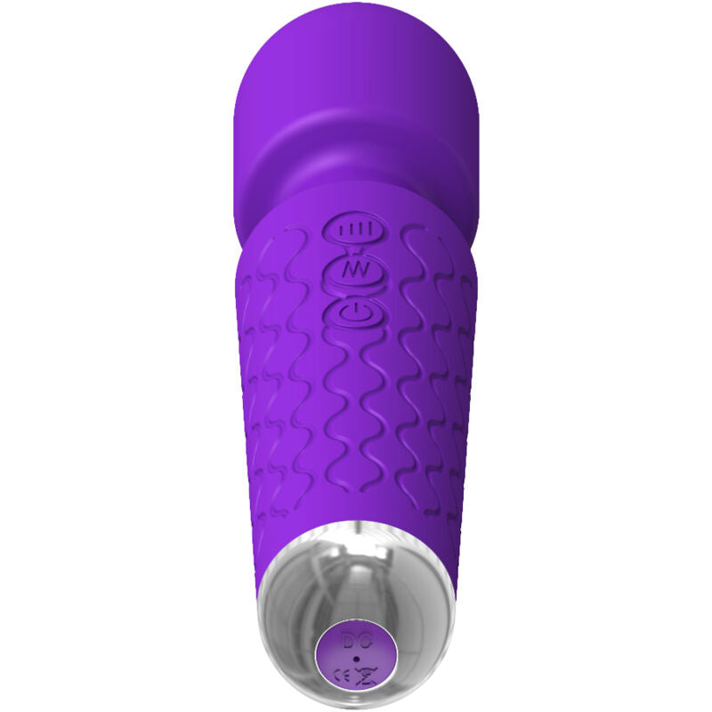 Lila Massagegerät und Vibrator