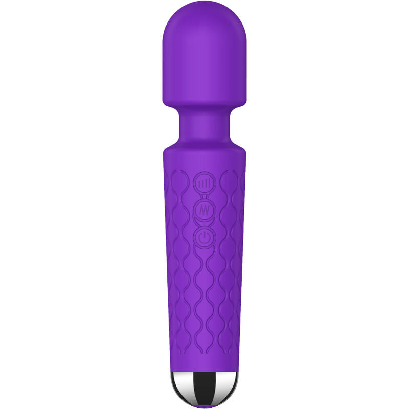 Lila Massagegerät und Vibrator