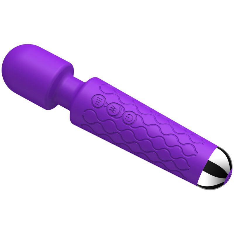 Lila Massagegerät und Vibrator