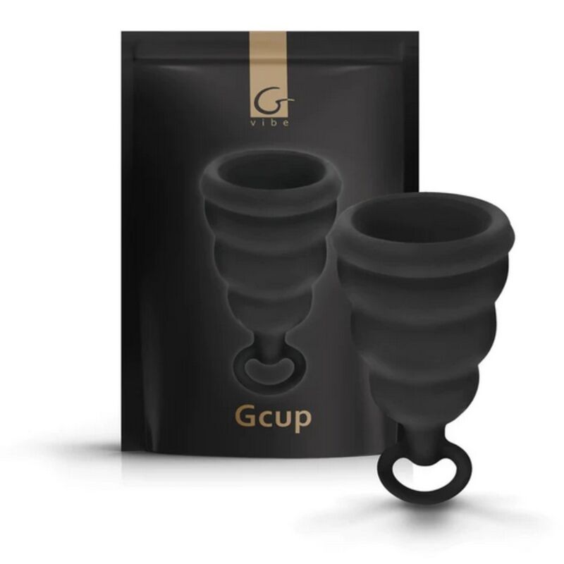 Gcup schwarze Menstruationstasse
