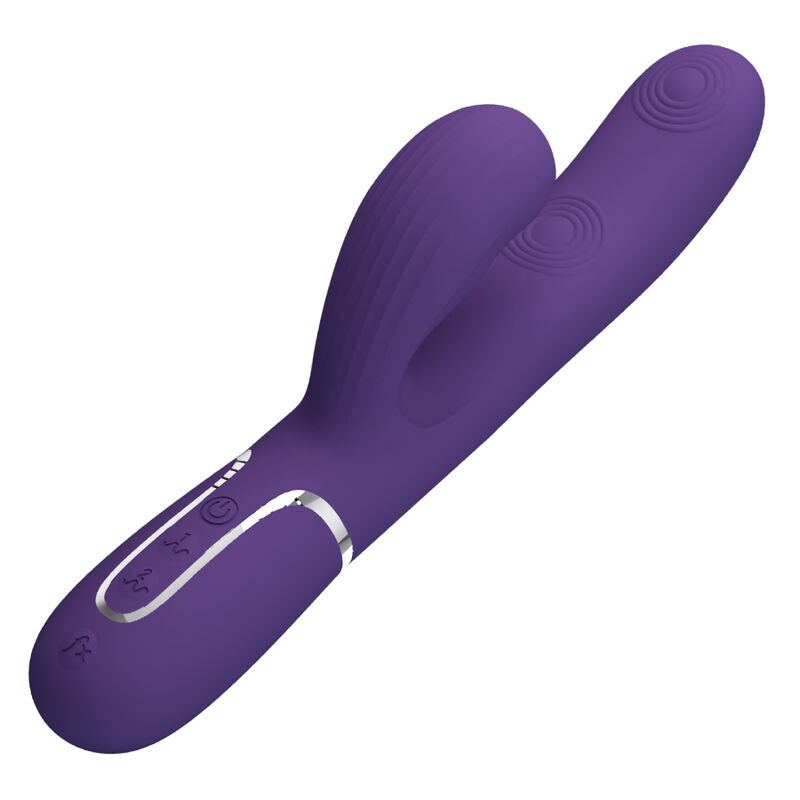 Perlita 3-in-1 Multifunktions-G-Punkt-Vibrator lila