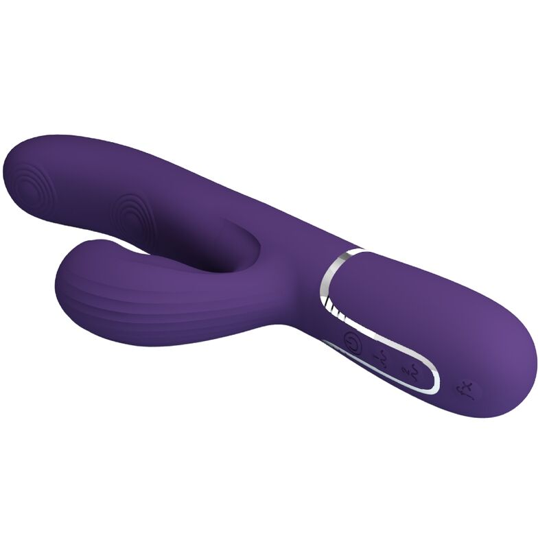 Perlita 3-in-1 Multifunktions-G-Punkt-Vibrator lila