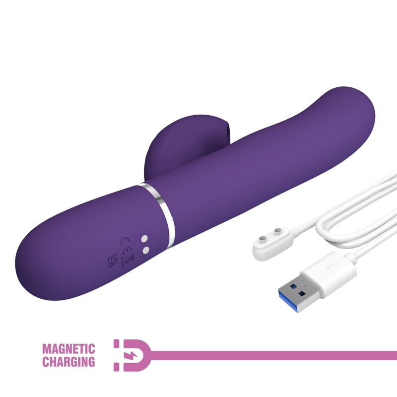 Perlita 3-in-1 Multifunktions-G-Punkt-Vibrator lila