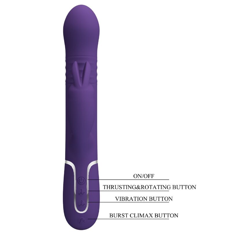 Coale 4-in-1 Rabbitvibrator lila