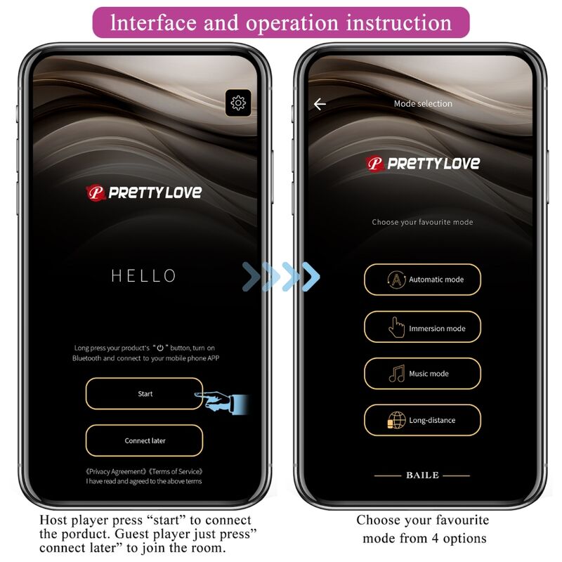 Hector Elektroschockvibrator, kostenlose App, lila