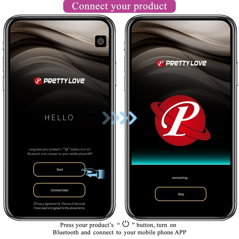 Hector Elektroschockvibrator, kostenlose App, lila
