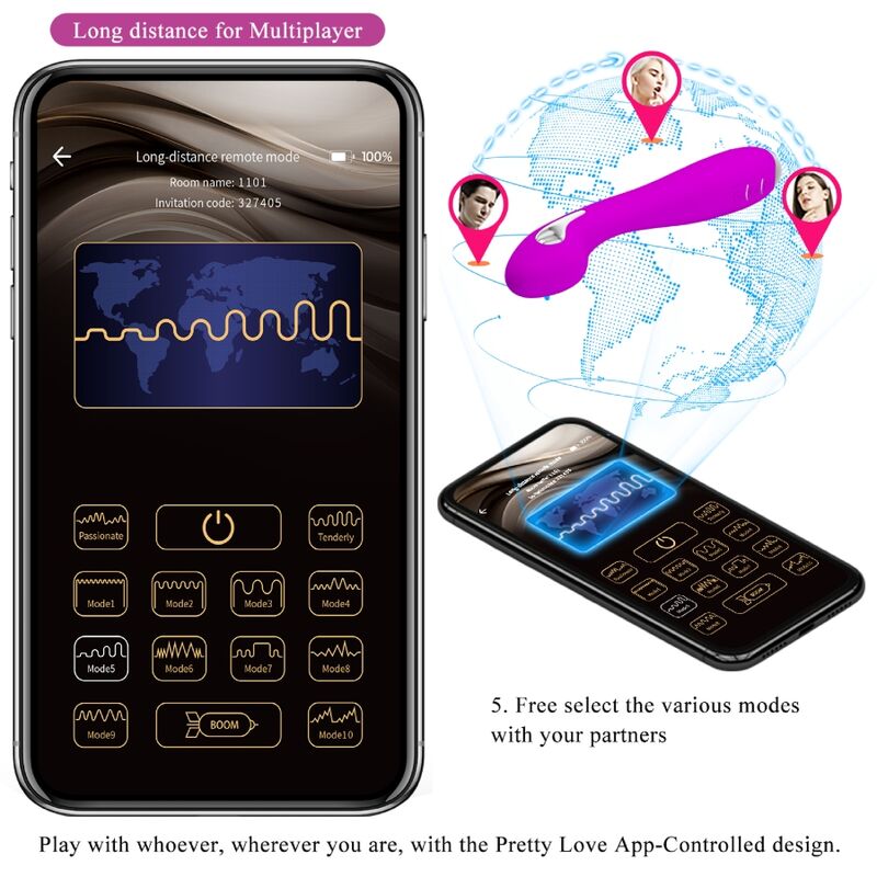 Hector Elektroschockvibrator, kostenlose App, lila