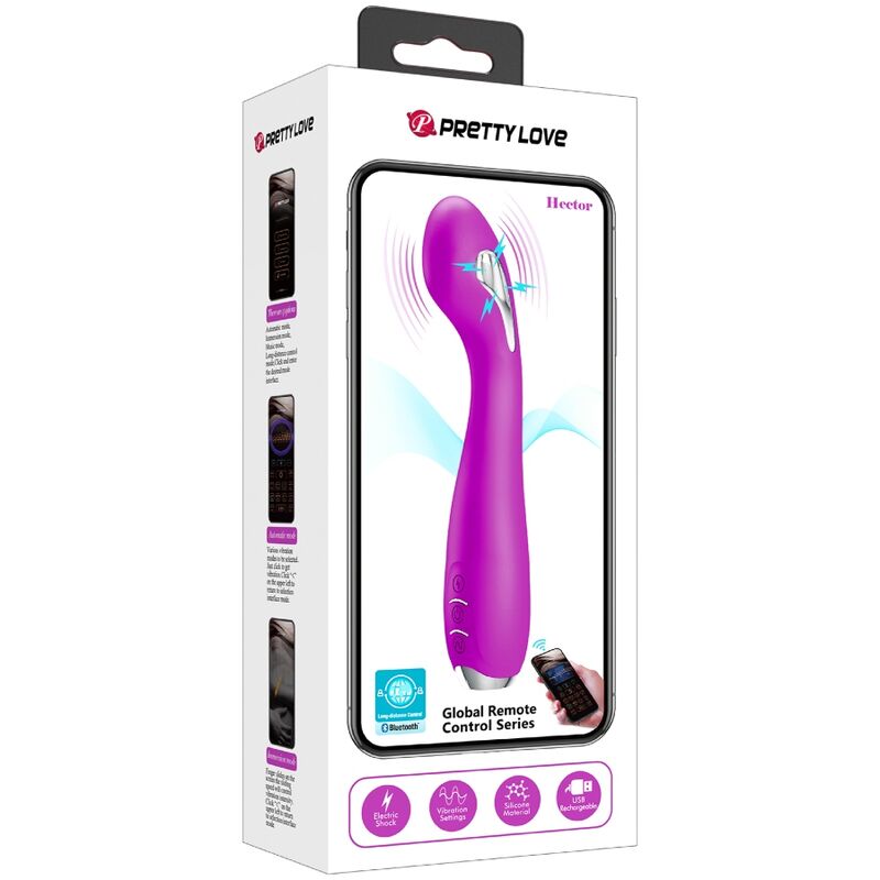 Hector Elektroschockvibrator, kostenlose App, lila