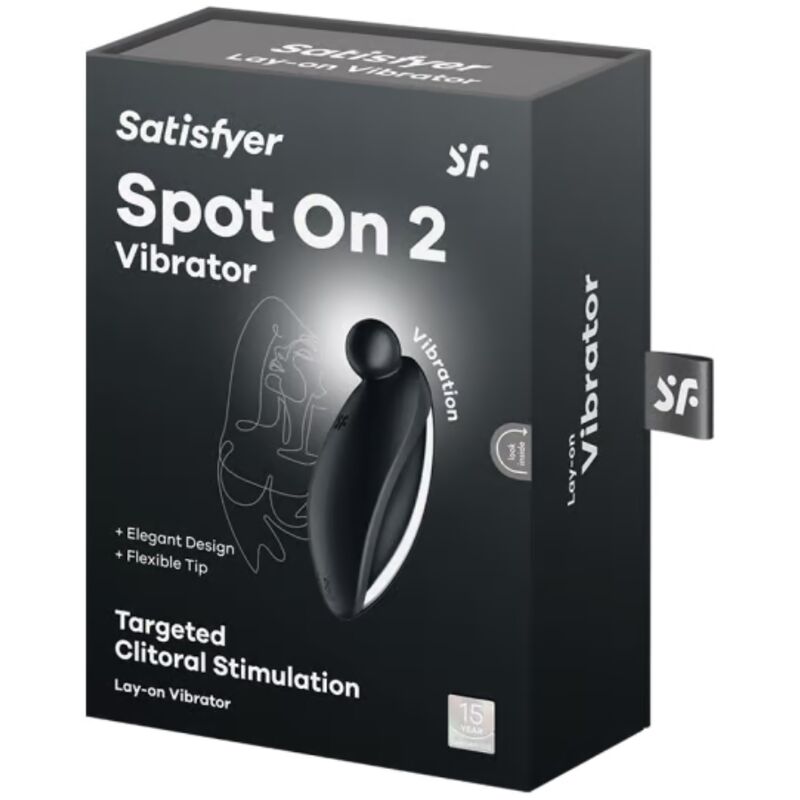 Spot on 2 schwarzer Auflegevibrator