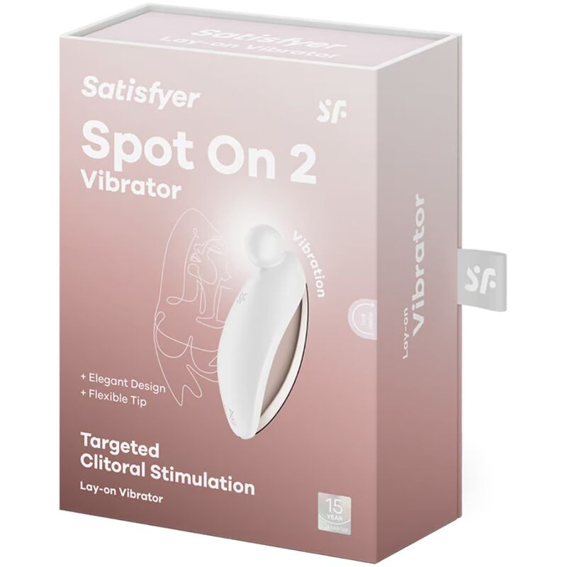 Spot on 2 Auflegevibrator weiß