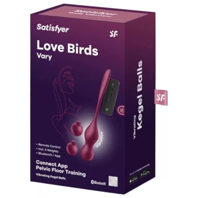 Love Birds variieren vibrierende Kugeln kostenlose App Rotwein