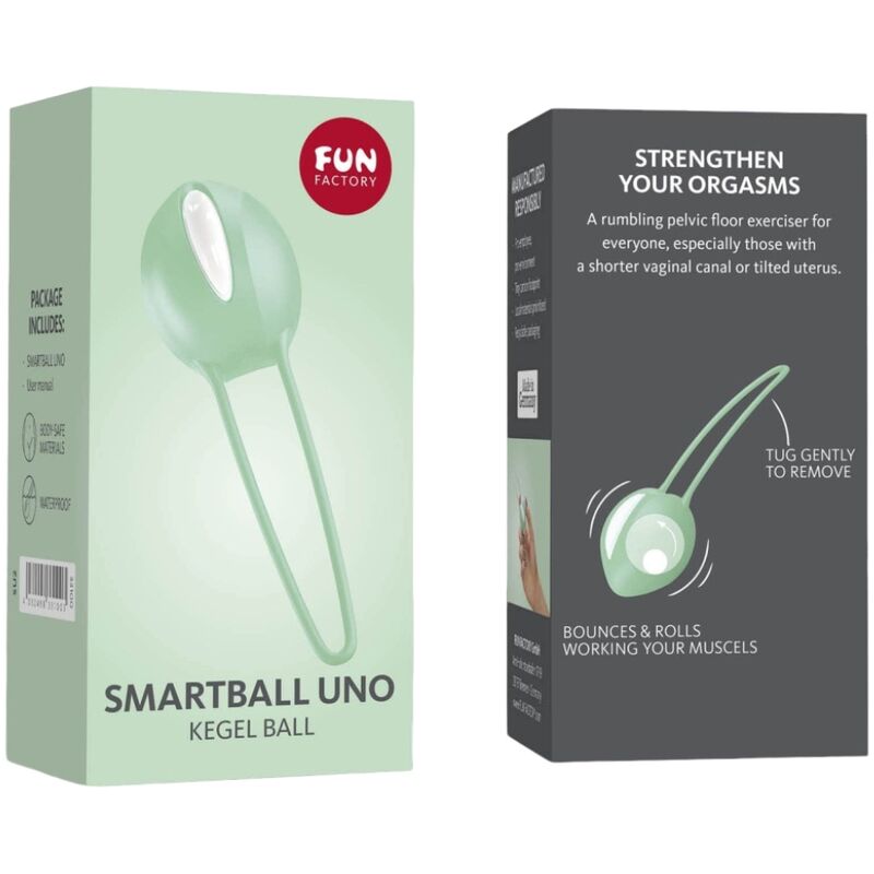 Smartball uno Beckenball weiß/pistaziengrün