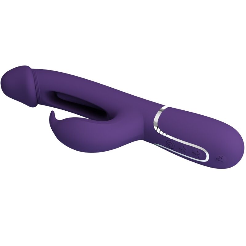 Kampas Rabbit 3-in-1 Multifunktionsvibrator mit lila Zunge