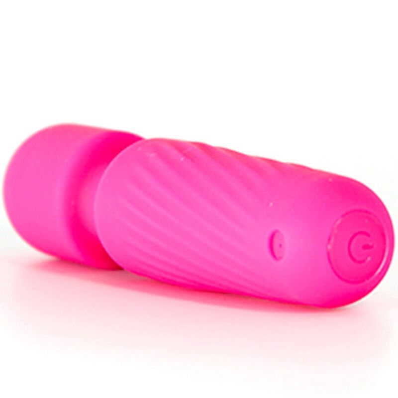 Ihr magischer wiederaufladbarer Massager &amp; Vibrator 10 Vibrationen rosa