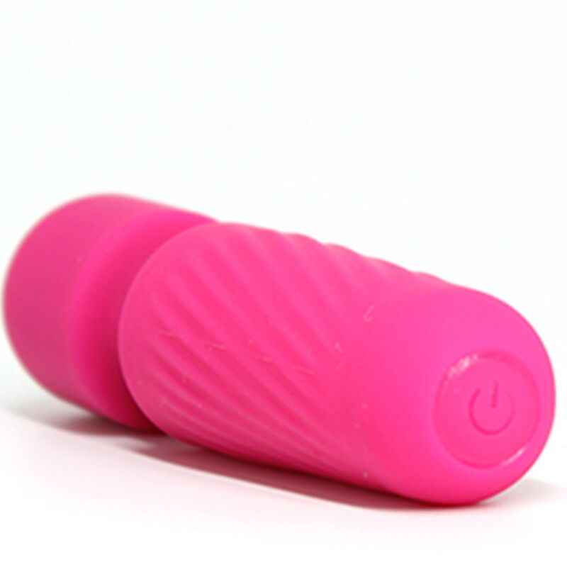 Ihr magischer wiederaufladbarer Massager &amp; Vibrator 10 Vibrationen rosa