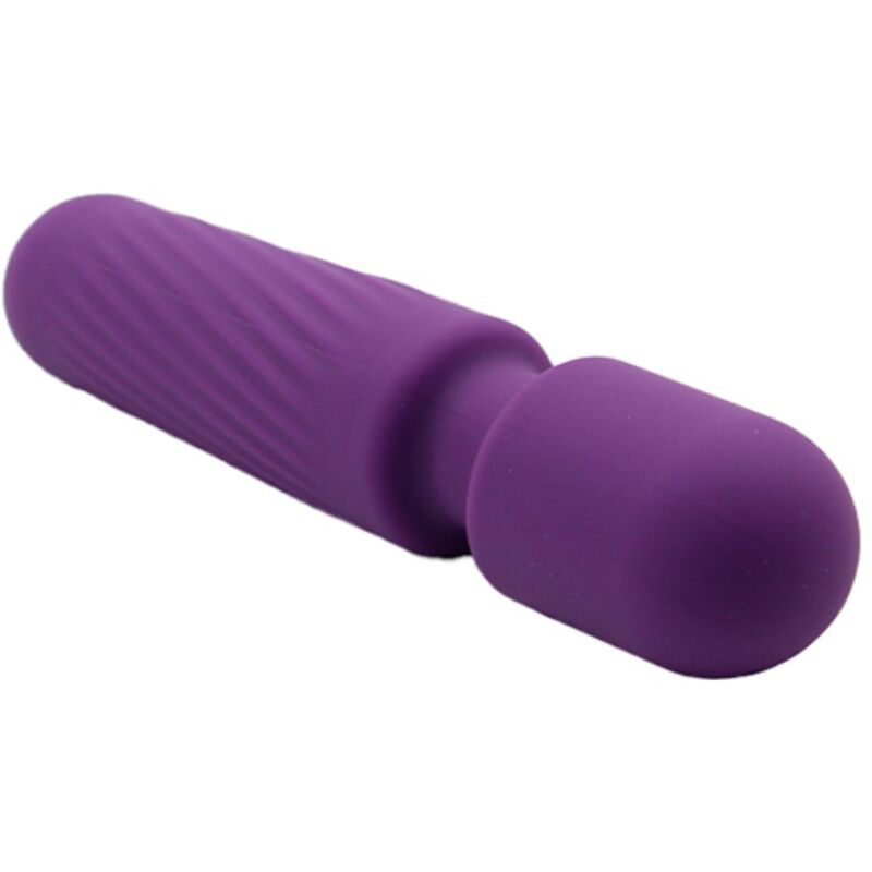 Ihr magischer wiederaufladbarer Massager &amp; Vibrator 10 Vibrationen lila