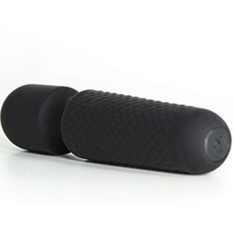 Ihr magischer Massager &amp; wiederaufladbarer Vibrator 10 Vibrationen Wand Dots schwarz