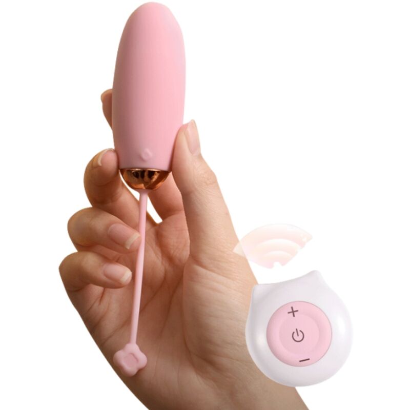 Kitty Fun Egg Vibrator Fernbedienung 10 Vibrationen Rosa