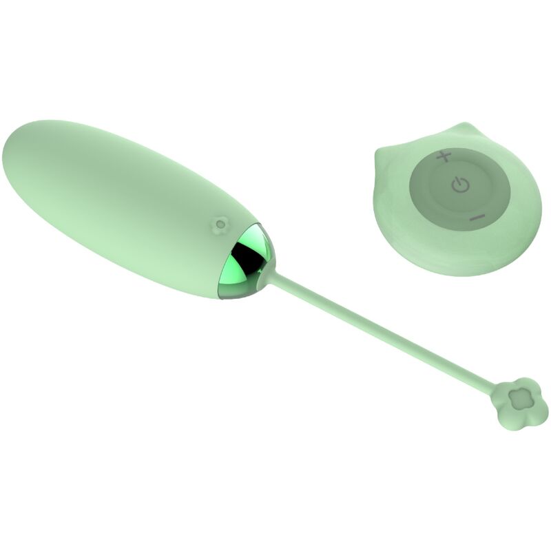 Kitty Fun Egg Vibrator Fernbedienung 10 Vibrationen Grün