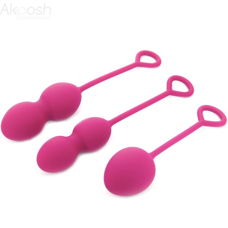 Anabiosis 3-stufige Vaginalhantel Burgunder