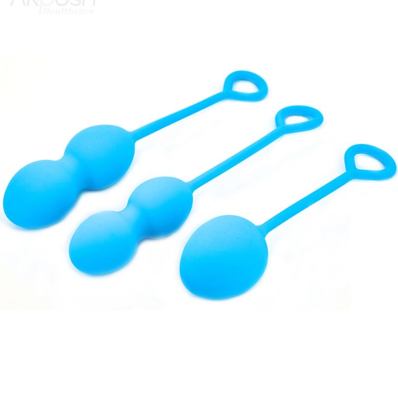 Anabiosis 3-stufige Vaginalhantel blau