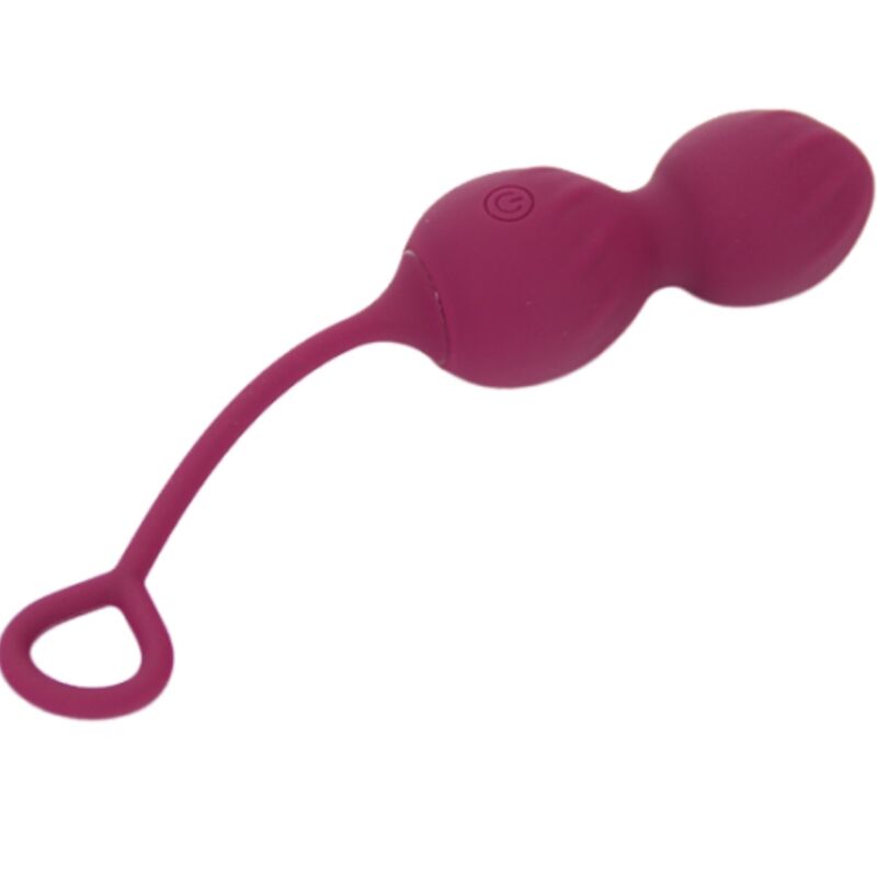Blossoms Vaginal-Hantel Vibration Fernbedienung 10 Vibrationen dunkelrot