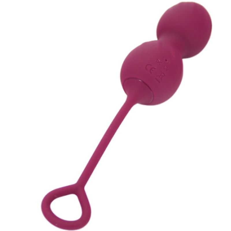 Blossoms Vaginal-Hantel Vibration Fernbedienung 10 Vibrationen dunkelrot