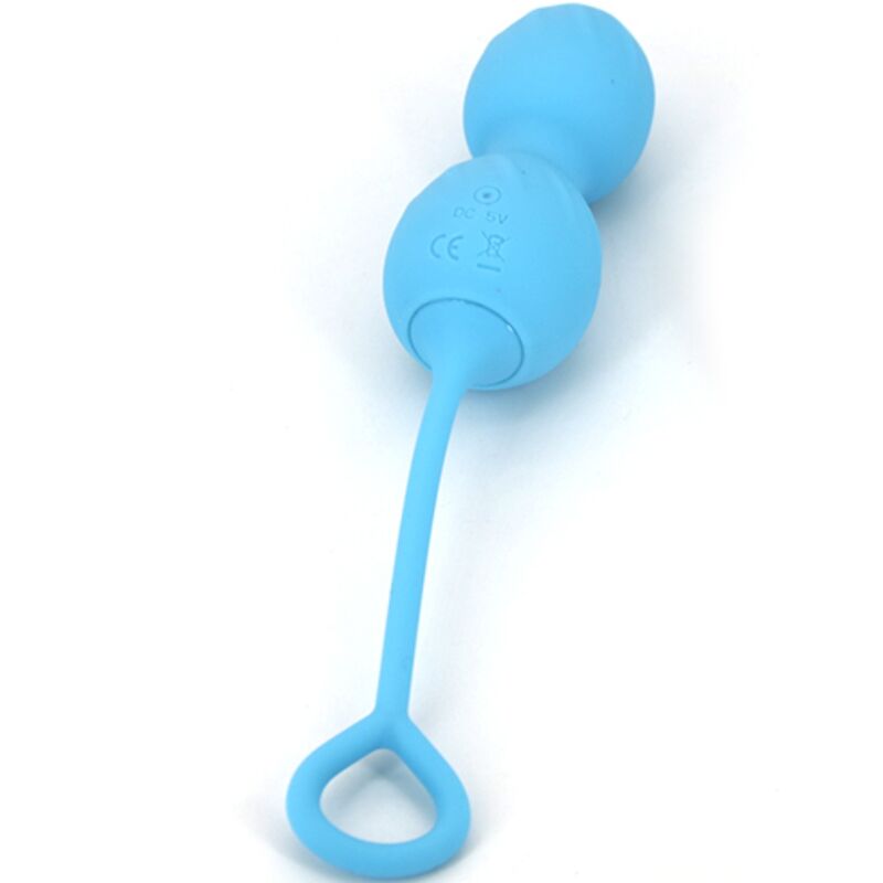 Blossoms Vaginal-Hantel Vibrationsfernbedienung 10 Vibrationen blau