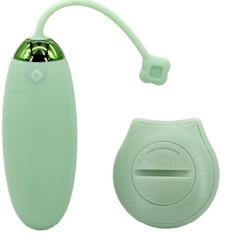 Kitty Fun Egg Vibrator Fernbedienung 10 Vibrationen Grün