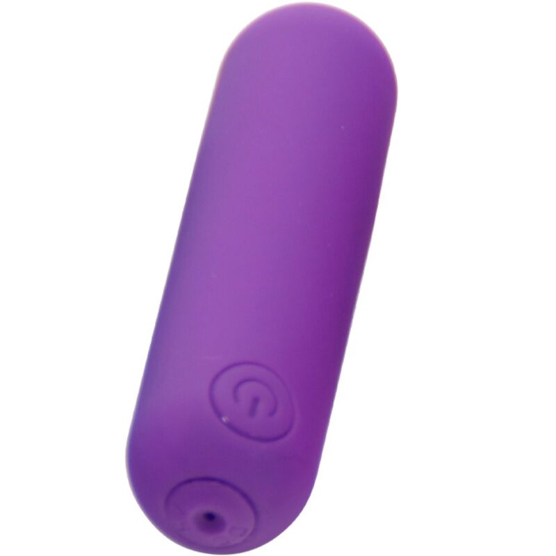 Splash hehe Silikon-Bullet-Vibrator 10 Vibrationen 65 x 15 cm lila