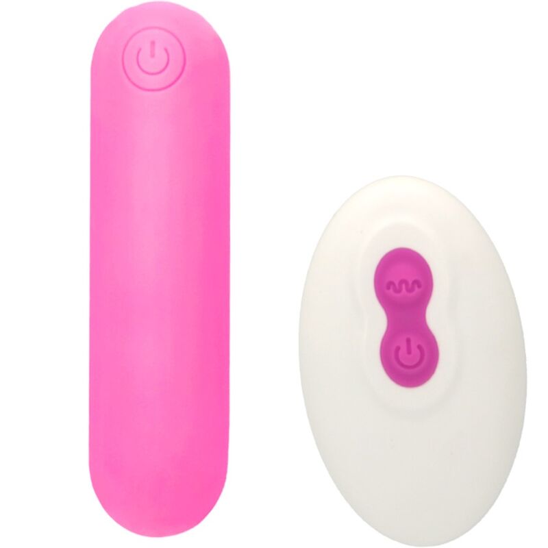 Splash Joliene Fernbedienung Bullet Vibrator Silikon 10 Vibrationen 65 x 15 cm rosa