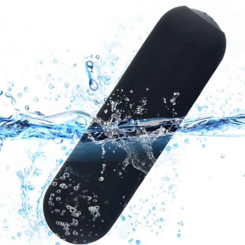 Splash Joie Bullet Vibrator Fernbedienung Silikon 10 Vibrationen 75 x 19 cm schwarz