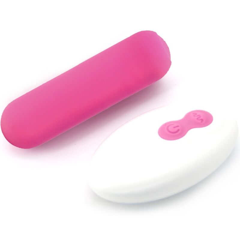Splash Joie Bullet-Vibrator Fernbedienung Silikon 10 Vibrationen 75 x 19 cm rosa