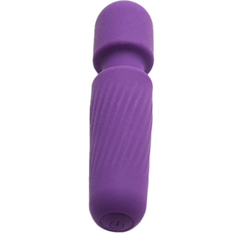 Ihr magischer wiederaufladbarer Massager &amp; Vibrator 10 Vibrationen lila