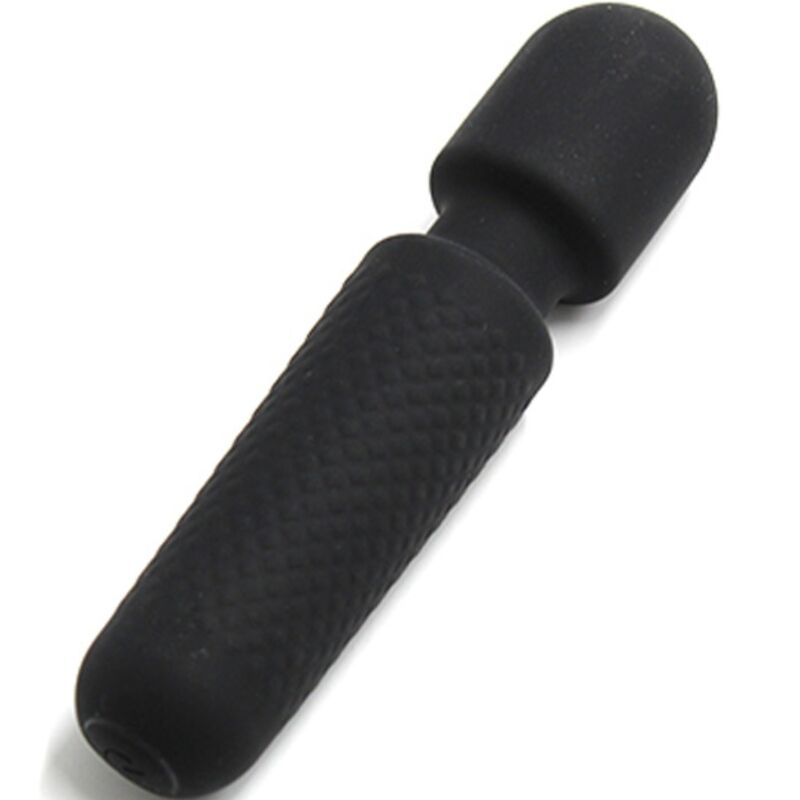 Ihr magischer Massager &amp; wiederaufladbarer Vibrator 10 Vibrationen Wand Dots schwarz
