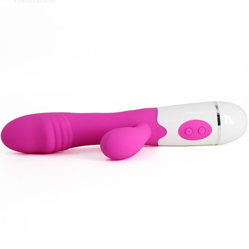 Abby Vibrator &amp; Stimulator 16 Geschwindigkeiten Rosa