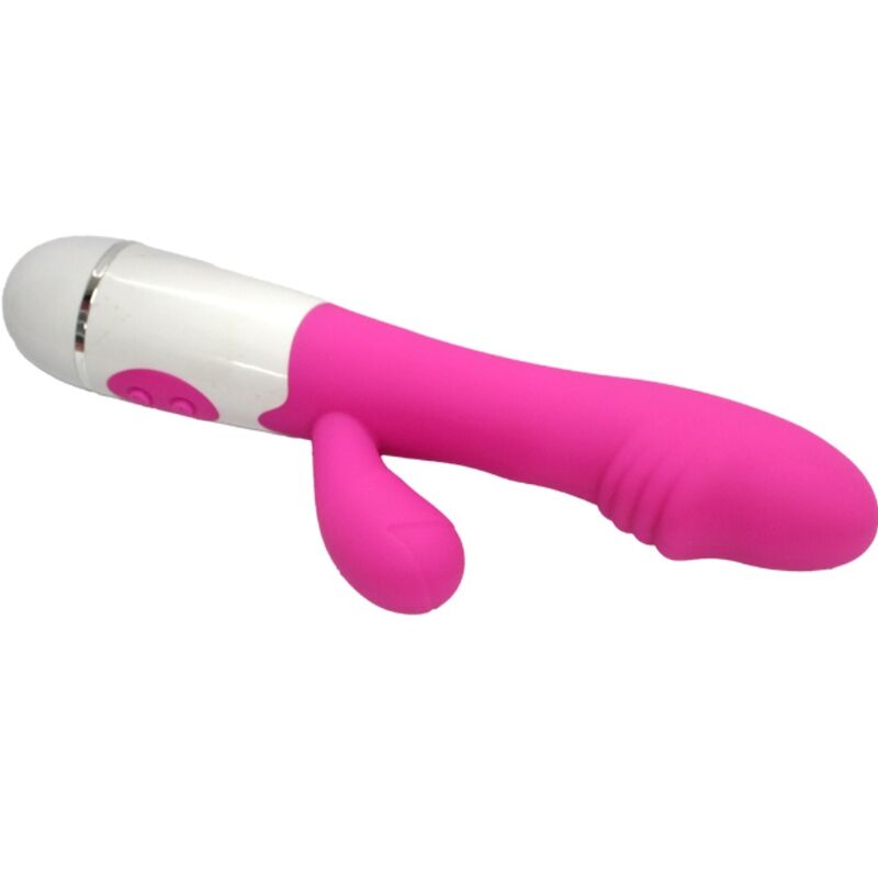Abby Vibrator &amp; Stimulator 16 Geschwindigkeiten Rosa