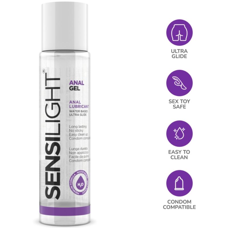 Sensilight Gleitgel für den Analbereich, 60 ml