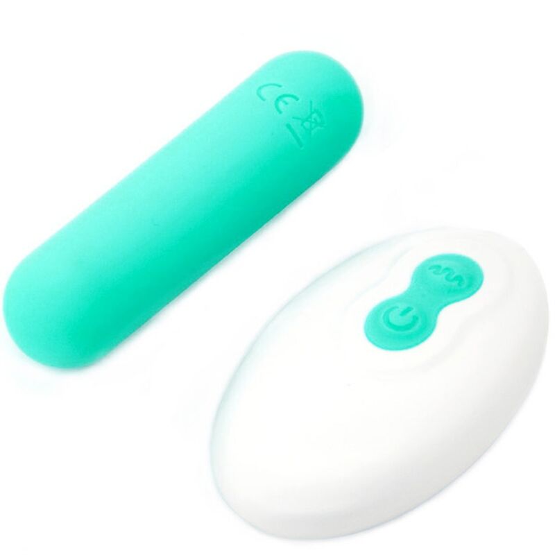 Splash Joliene Fernbedienung Bullet Vibrator Silikon 10 Vibrationen 65 x 15 cm grün