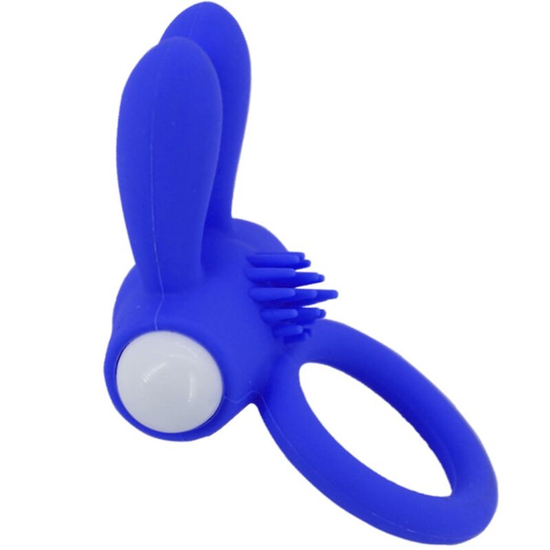 Mr Bunny blauer Silikon-Vibrationsring