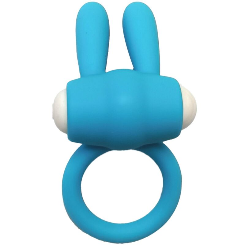 Mr Bunny schwarzer Silikon-Vibrationsring