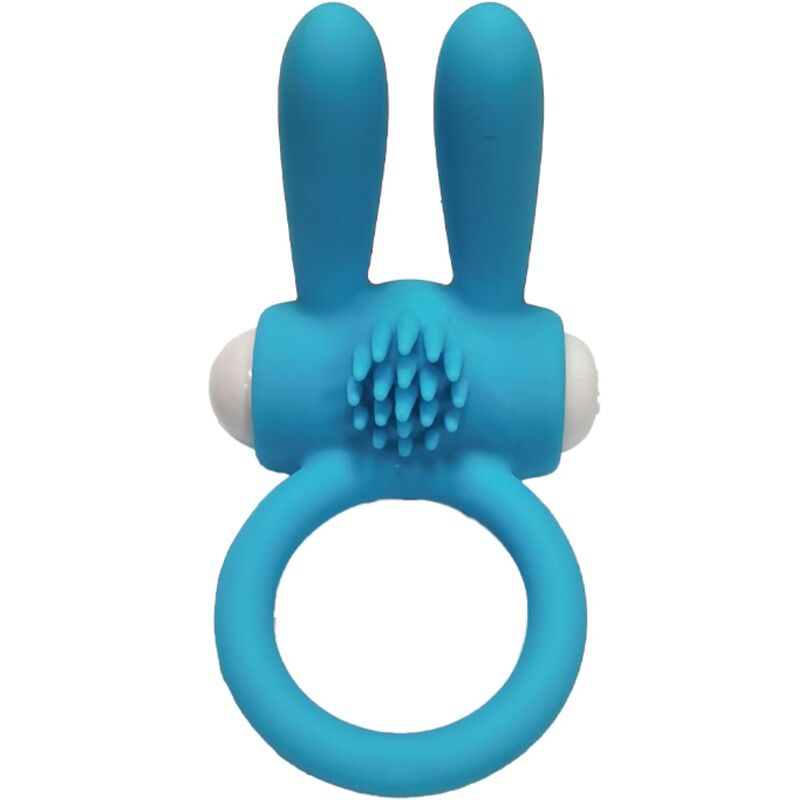 Mr Bunny schwarzer Silikon-Vibrationsring