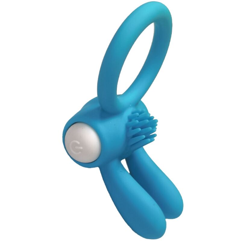 Mr Bunny schwarzer Silikon-Vibrationsring