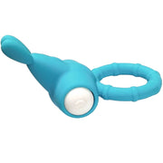 Ms Bunny grüner Silikon-Vibrationsring
