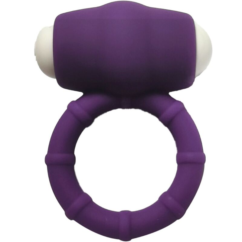 Power O lila Silikon-Vibrationsring